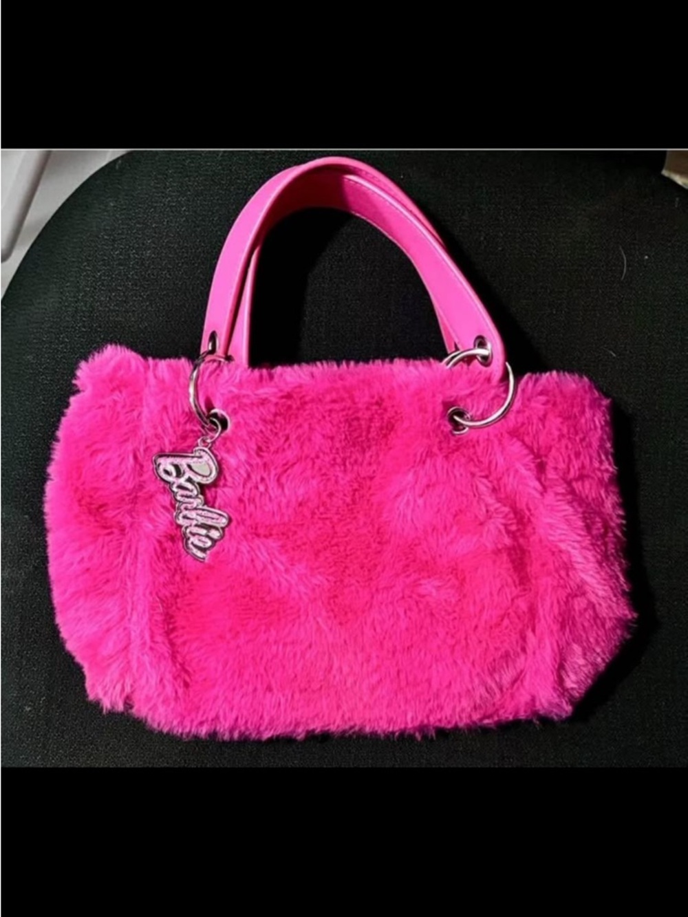 Pink Fluffy Barbie Small Tote Bag